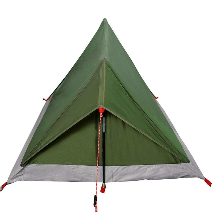 vidaXL Tenda da Campeggio per 2 Persone Verde Oliva Impermeabile