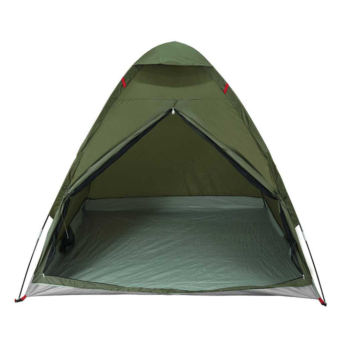 vidaXL Tenda da Campeggio a Cupola 2 Persone Verde Oliva Impermeabile