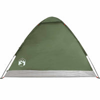 vidaXL Tenda da Campeggio a Cupola 2 Persone Verde Oliva Impermeabile
