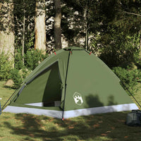 Tenda da Campeggio a Cupola 2 Persone Verde Oliva Impermeabile 4009633