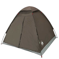 Tenda da Campeggio a Cupola per 2 Persone Marrone Impermeabile 4009634