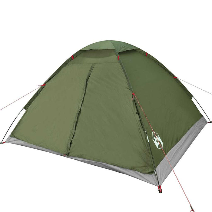 Tenda da Campeggio a Cupola 4 Persone Verde Oliva Impermeabile 4009636
