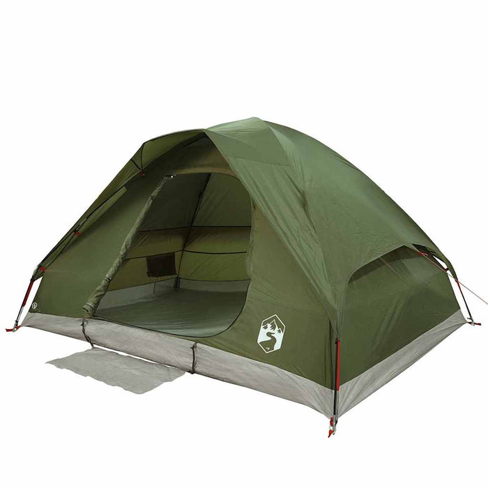 Tenda da Campeggio a Cupola 2 Persone Verde Oliva Impermeabile 4009639