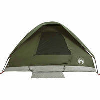 Tenda da Campeggio a Cupola 2 Persone Verde Oliva Impermeabile 4009639
