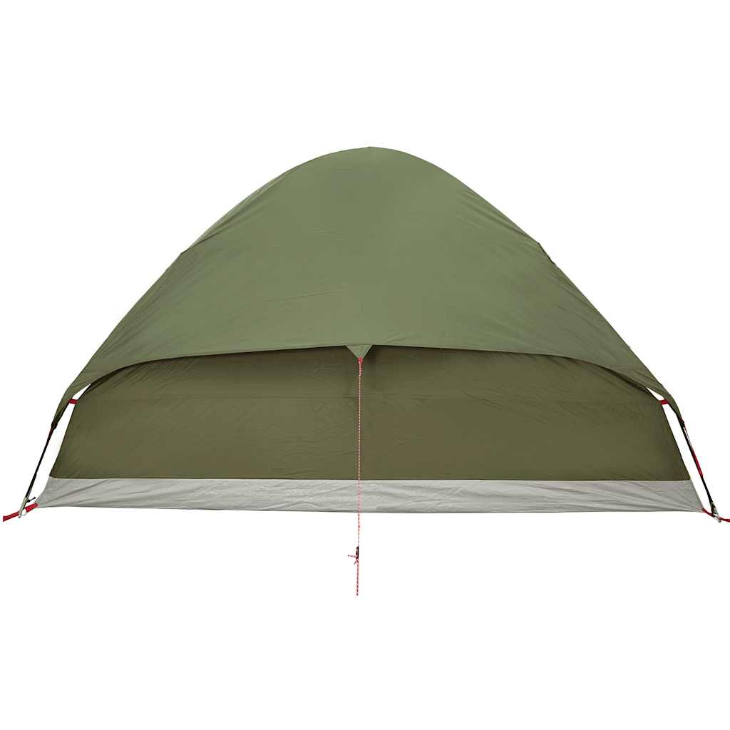 vidaXL Tenda da Campeggio a Cupola 2 Persone Verde Oliva Impermeabile