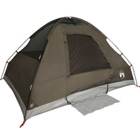 Tenda da Campeggio a Cupola per 2 Persone Marrone Impermeabile 4009640