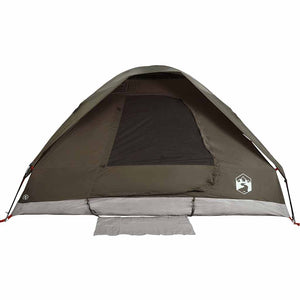 Tenda da Campeggio a Cupola per 2 Persone Marrone Impermeabile 4009640