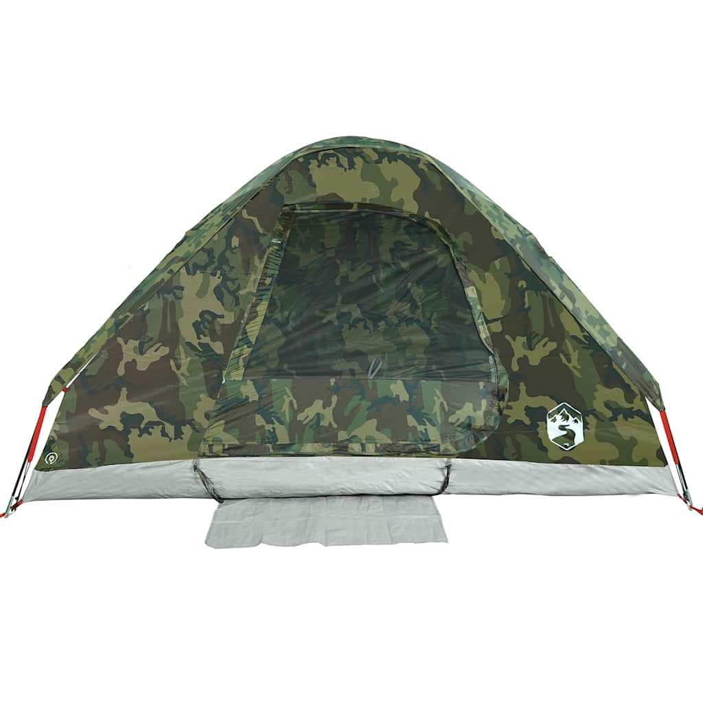 Tenda da Campeggio a Cupola 2 Persone Mimetica Impermeabile 4009641