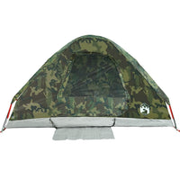 Tenda da Campeggio a Cupola 2 Persone Mimetica Impermeabile 4009641
