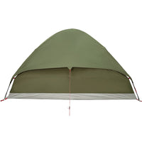 Tenda da Campeggio a Cupola 4 Persone Verde Oliva Impermeabile