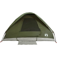 vidaXL Tenda Familiare a Cupola 6 Persone Verde Oliva Impermeabile