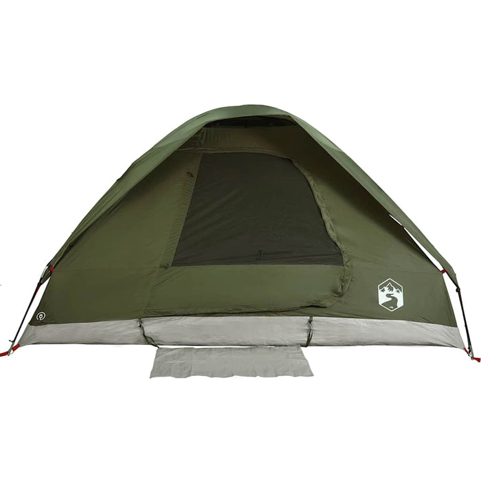 vidaXL Tenda Familiare a Cupola 6 Persone Verde Oliva Impermeabile