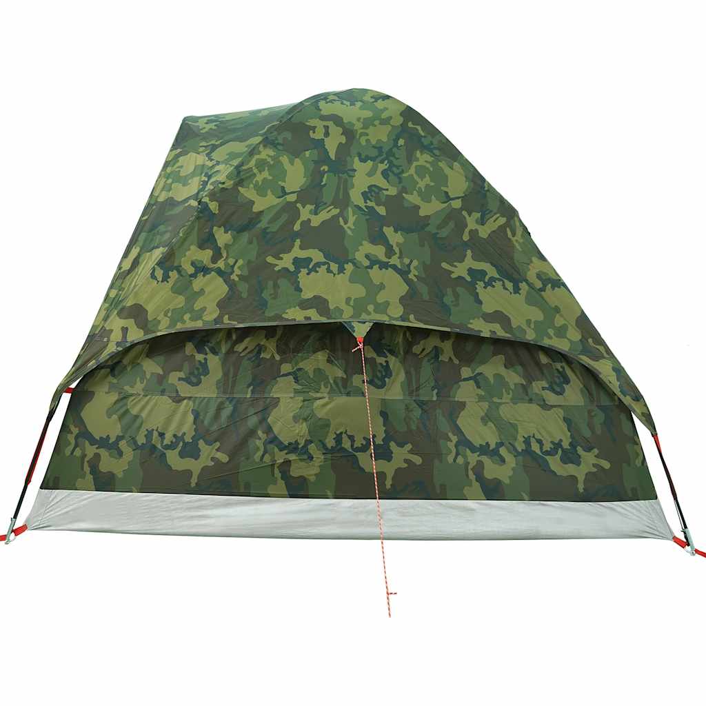 Tenda da Campeggio a Cupola per 6 Persone Mimetica Impermeabile 4009647