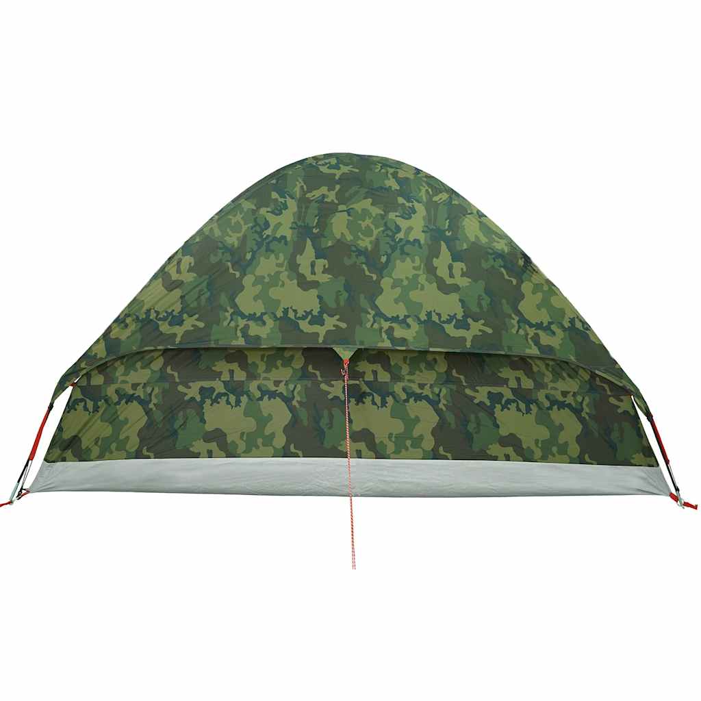 Tenda da Campeggio a Cupola per 6 Persone Mimetica Impermeabile 4009647