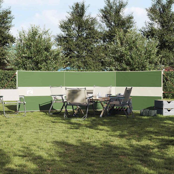 Frangivento da Campeggio Verde 490x123 cm Impermeabile 4009654