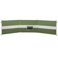 Frangivento da Campeggio Verde 490x123 cm Impermeabile