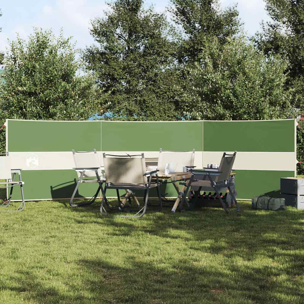 Frangivento da Campeggio Verde 490x123 cm Impermeabile