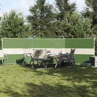 Frangivento da Campeggio Verde 490x123 cm Impermeabile 4009654