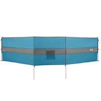 Frangivento da Campeggio Blu 490x123 cm Impermeabile