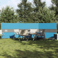 Frangivento da Campeggio Blu 490x123 cm Impermeabile 4009655