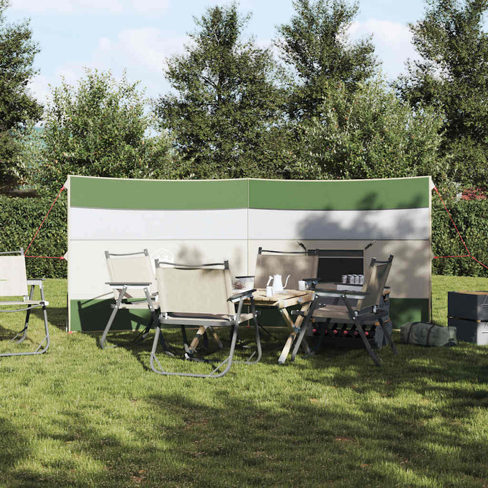 Frangivento da Campeggio Verde 340x130 cm Impermeabile