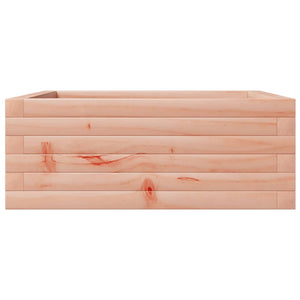 Vassoio per fioriera aiuola rialzata piante fiori terrazza giardino 60 x 60 x 23 cm legno massello marrone Douglas 02_0037702