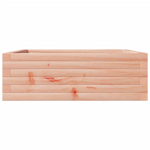 Vassoio per fioriera aiuola rialzata piante fiori terrazza giardino 70 x 70 x 23 cm legno massello marrone Douglas 02_0037808