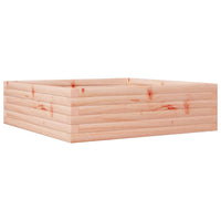 vidaXL Fioriera da Giardino 80x80x23 cm in Legno Massello di Douglas