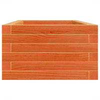 vidaXL Fioriera Giardino Marrone Cera 90x40x23 cm Legno Massello Pino