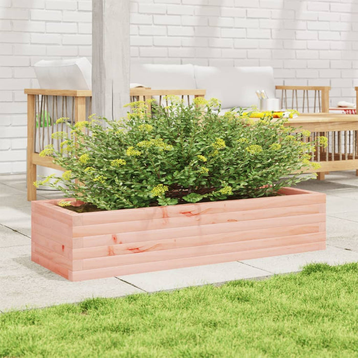 Fioriera da Giardino 110x40x23 cm in Legno Massello di Douglas 847231
