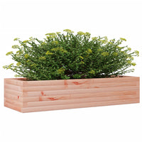 Fioriera da Giardino 110x40x23 cm in Legno Massello di Douglas 847231