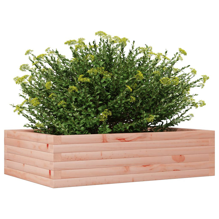 Fioriera da Giardino 90x60x23 cm in Legno Massello di Douglas