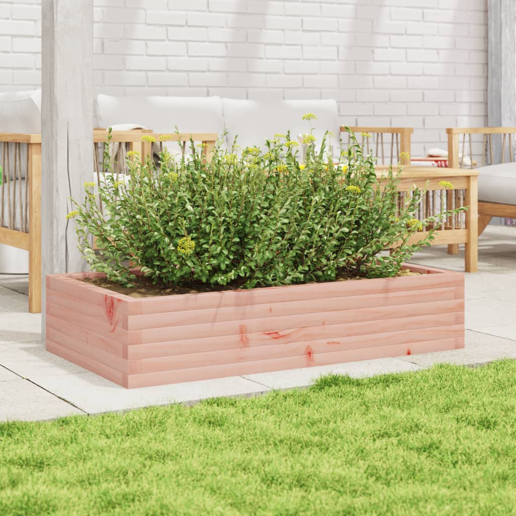 Fioriera da Giardino 110x60x23 cm in Legno Massello di Douglas 847241