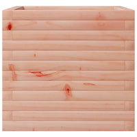 Vassoio per fioriera aiuola rialzata piante fiori terrazza giardino 50 x 50 x 45,5 cm legno massello di abete Douglas marrone 02_0037638