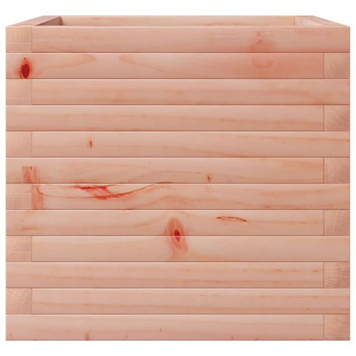 Vassoio per fioriera aiuola rialzata piante fiori terrazza giardino 50 x 50 x 45,5 cm legno massello di abete Douglas marrone 02_0037638