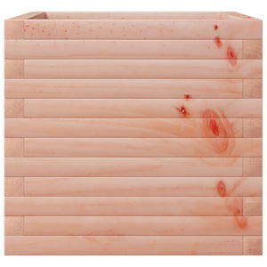 Vassoio per fioriera aiuola rialzata piante fiori terrazza giardino 50 x 50 x 45,5 cm legno massello di abete Douglas marrone 02_0037638