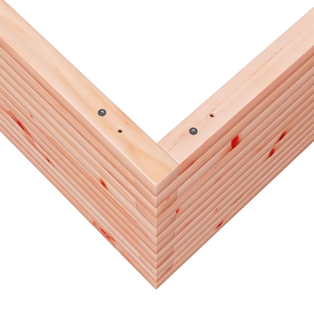 Fioriera da Giardino 80x80x45,5 cm in Legno Massello di Douglas 847261