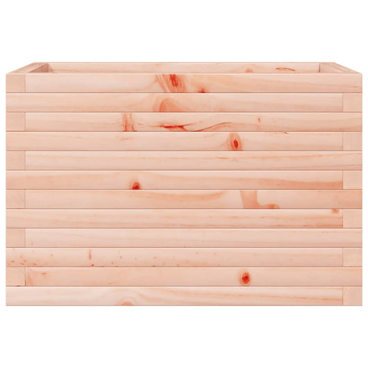 Vassoio per fioriera aiuola rialzata piante fiori terrazza giardino 70 x 40 x 45,5 cm legno massello marrone Douglas 02_0037780