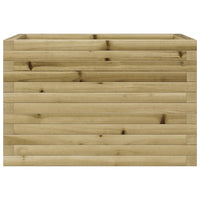 vidaXL Fioriera da Giardino 70x40x45,5 cm in Legno di Pino Impregnato