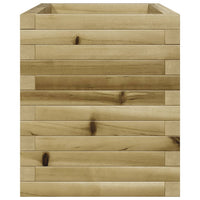 vidaXL Fioriera da Giardino 70x40x45,5 cm in Legno di Pino Impregnato
