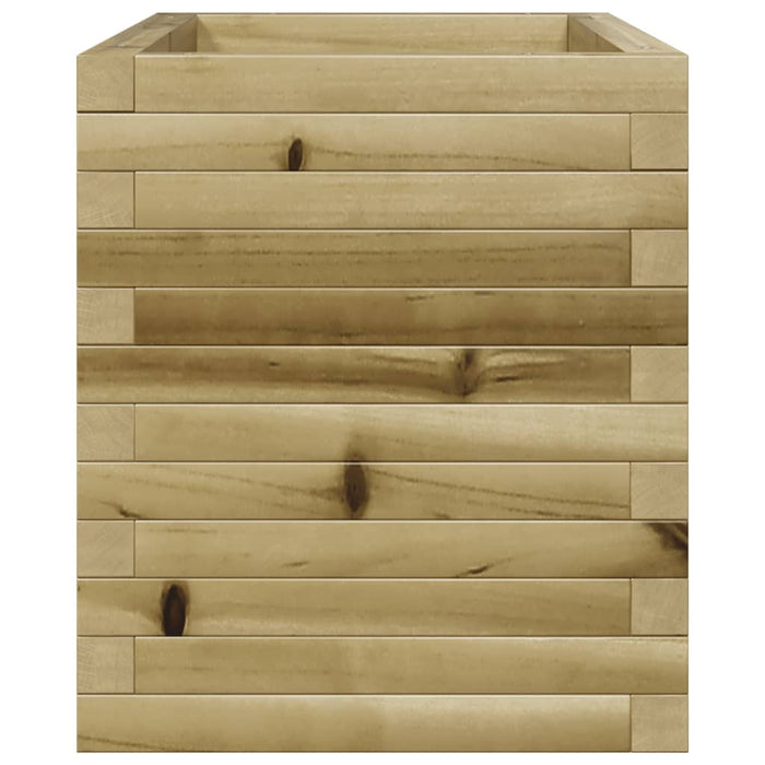vidaXL Fioriera da Giardino 70x40x45,5 cm in Legno di Pino Impregnato