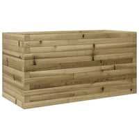 Fioriera da Giardino 90x40x45,5 cm in Legno di Pino Impregnato 847272