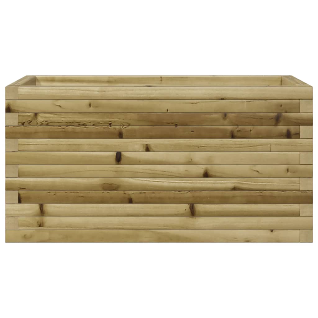 Fioriera da Giardino 90x40x45,5 cm in Legno di Pino Impregnato 847272