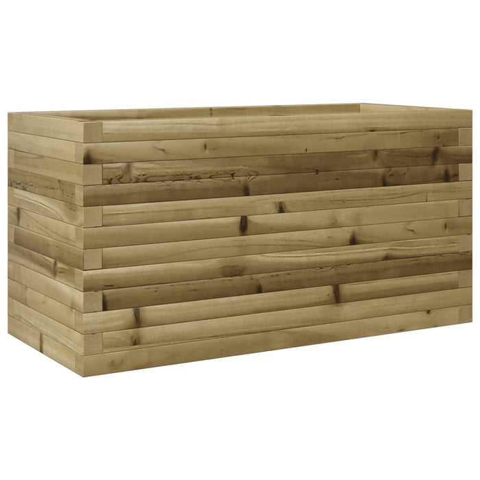 Fioriera da Giardino 90x40x45,5 cm in Legno di Pino Impregnato 847272