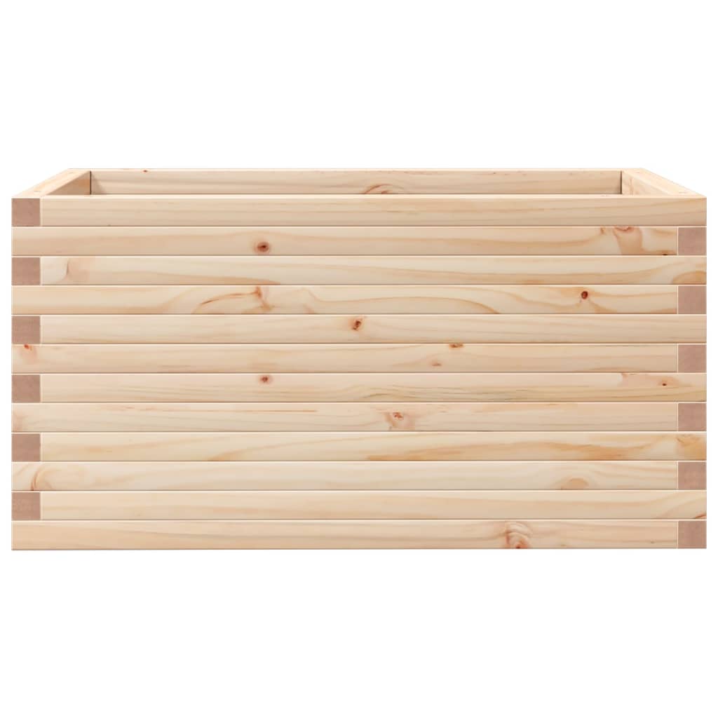 Fioriera da Giardino 90x60x45,5 cm in Legno Massello di Pino 847278