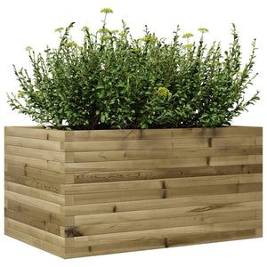 Fioriera da Giardino 90x60x45,5 cm in Legno di Pino Impregnato