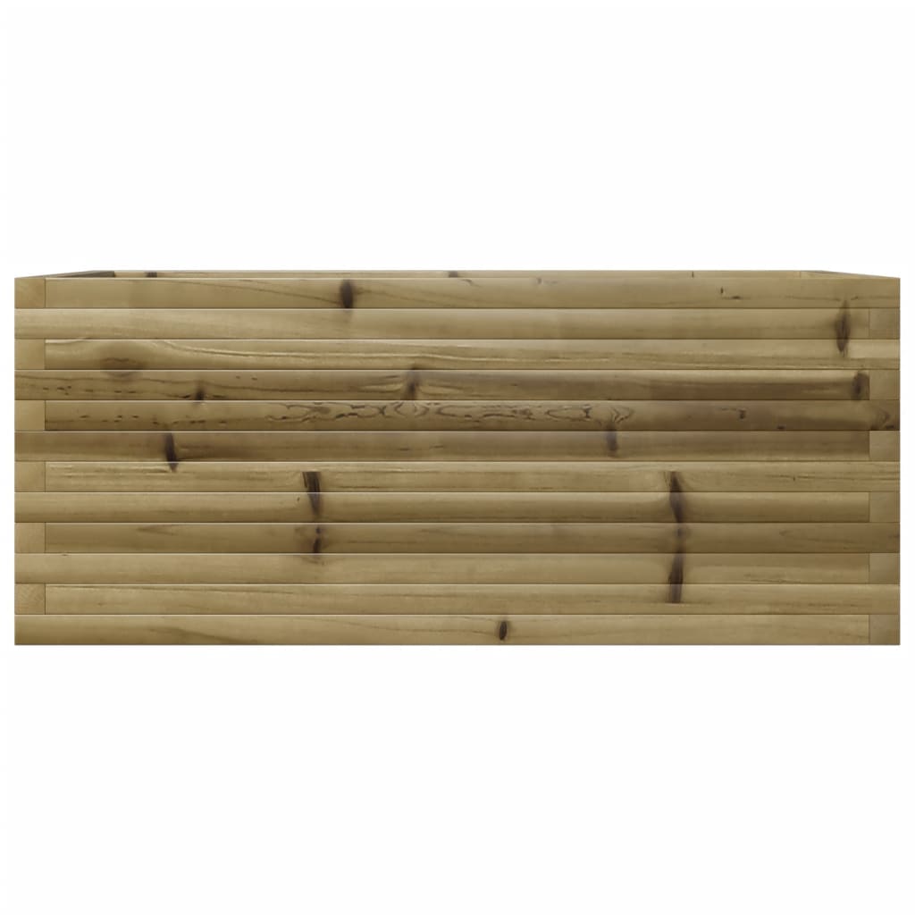 Fioriera da Giardino 110x60x45,5 cm in Legno di Pino Impregnato 847287
