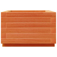 vidaXL Fioriera Giardino Marrone Cera 40x40x26,5cm Legno Massello Pino
