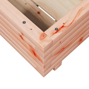 Fioriera da Giardino 40x40x26,5 cm in Legno Massello di Douglas 847291