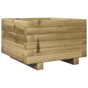 Fioriera da Giardino 40x40x26,5 cm in Legno di Pino Impregnato 847292